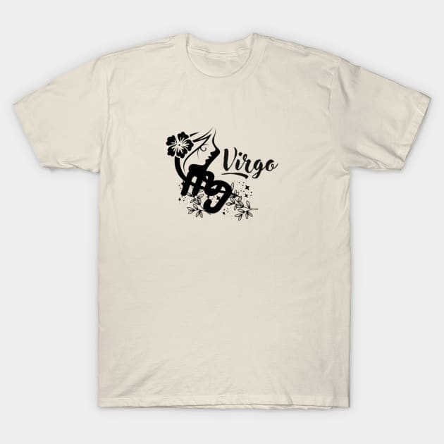 Virgo zodiac T-Shirt by Lindesign77 